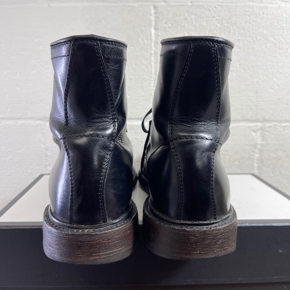 Frye Black Leather Lace-Up Men's Boots - Picture 6 of 13